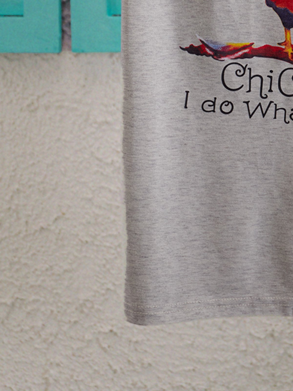 Light Gray V Neck Casual Cotton Shirts & Tops