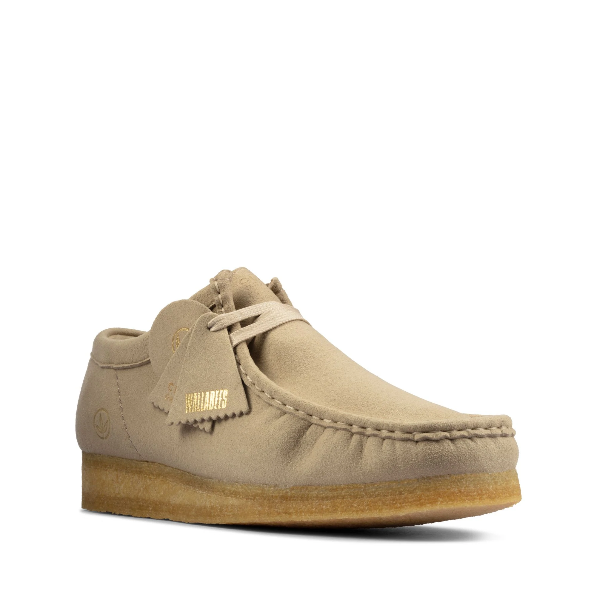 Men wallabee-sand-vegan
