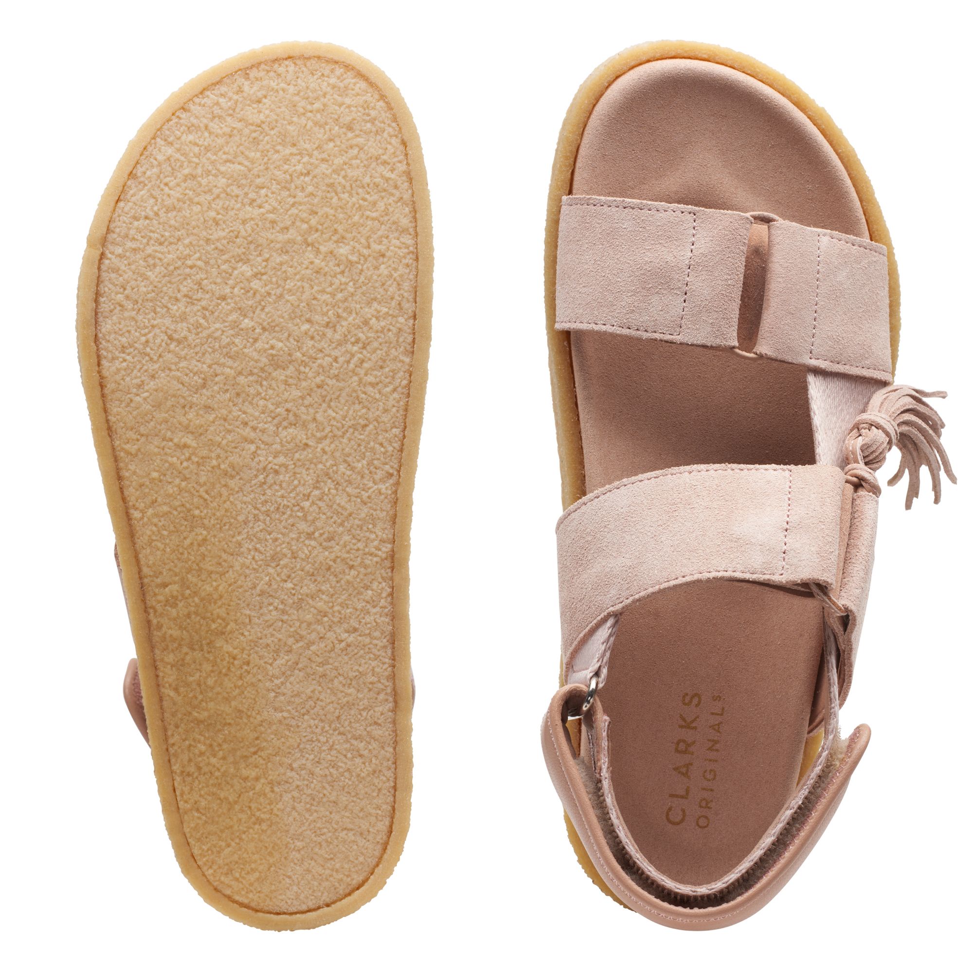 Women Sandals Crepe SNDL Beige Combi
