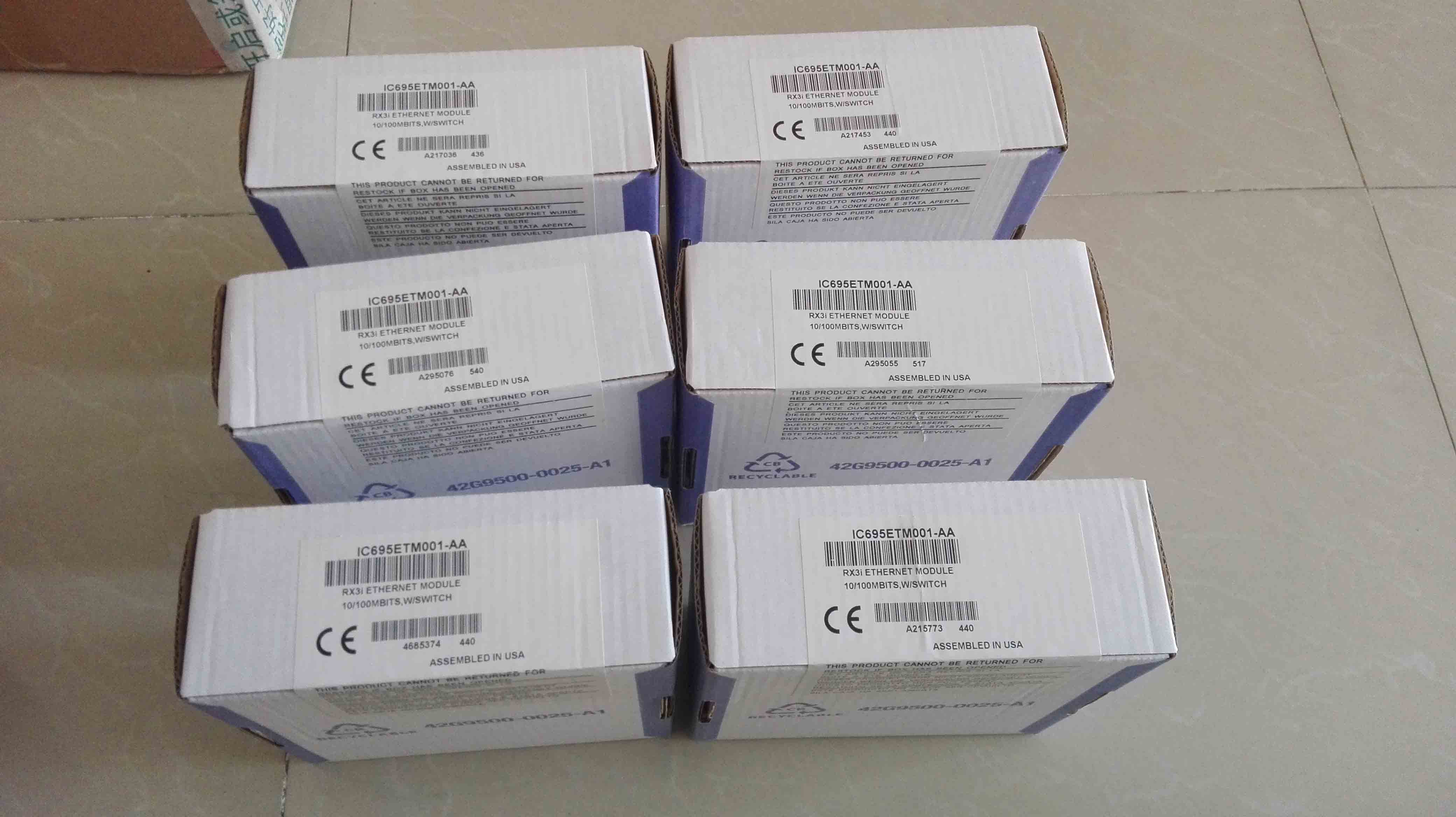 IC695ETM001 GE Fanuc Original New Factory Sealed New