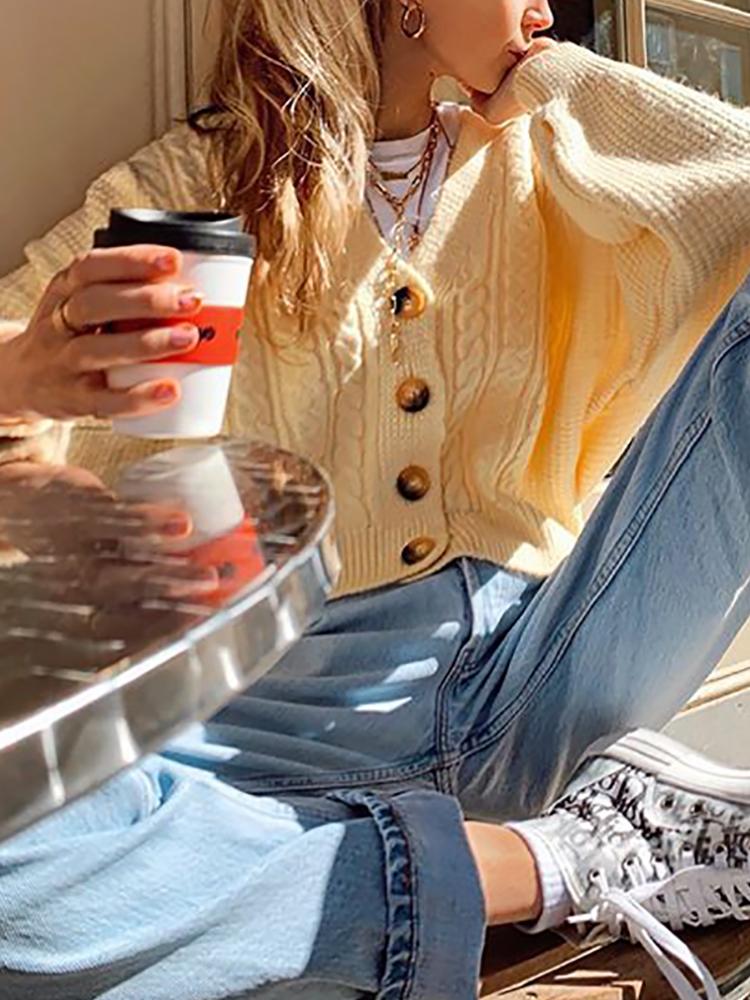 Womens Loose Sweater Short Sweater