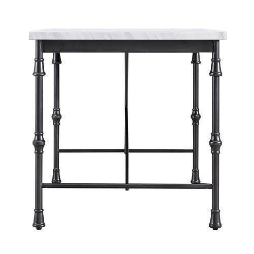Southern Enterprises Rance Faux Marble Dining Table