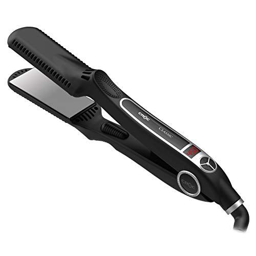 Classic Silver Titanium Flat Iron, 1.5 Inch