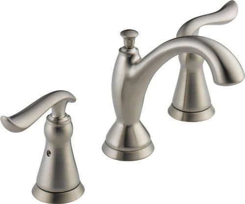Bathroom Faucet Brushed Nickel, Bathroom Faucet 3 Hole, Diamond Seal Technology