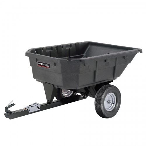 15 cu ft Poly Swivel Dump Cart