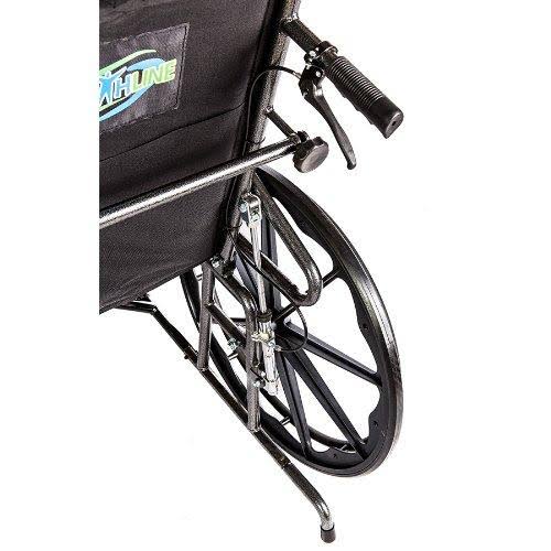 Recliner Back 20x22 Wheelchair Full Arm Detachable w/Elevating Legrests