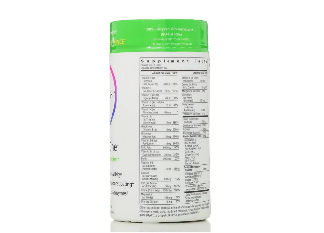 Rainbow Light Prenatal One Multivitamin, Tablets - 150 count