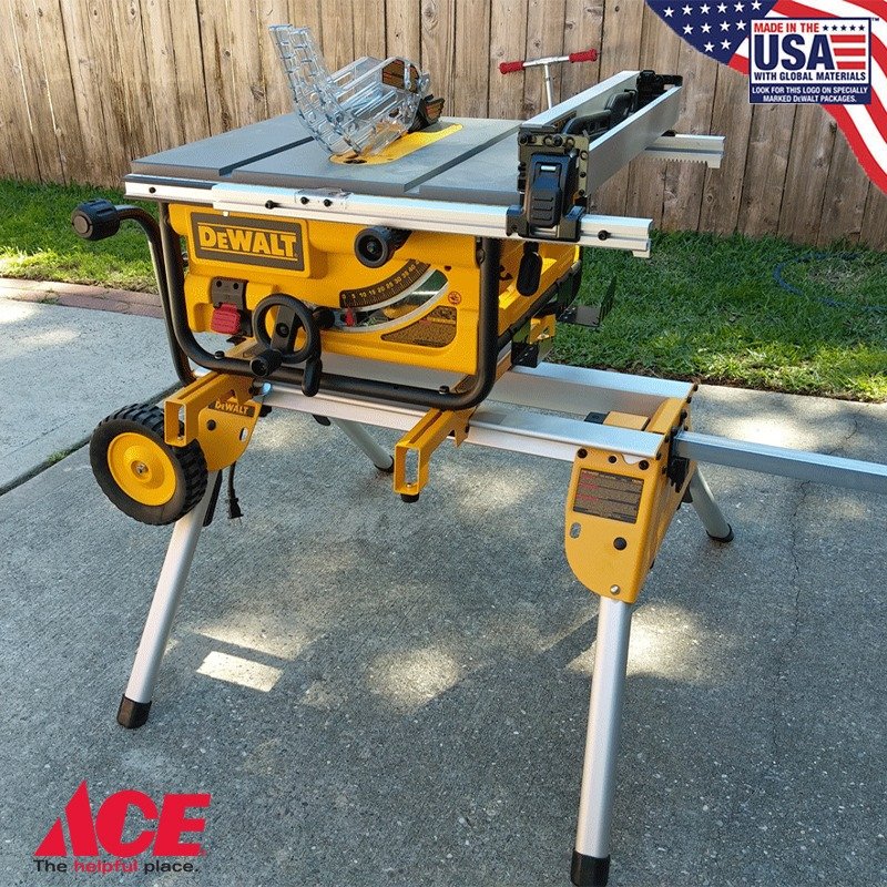 Table Saw for Jobsite, Compact, 8-1/4-Inch