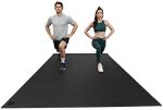 Square36 Large Exercise Mat 12 Ft x 6 Ft x 7mm (144��� x 72���) Extra Thick Non Slip Workout Mats Exercise Fitness Equipment Mat
