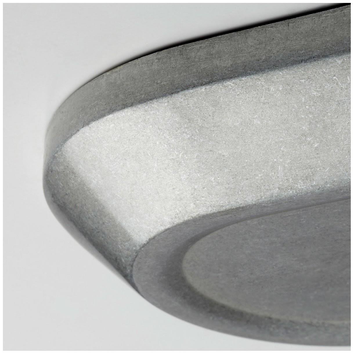 Quorum Ellis 3 Light Vanity, Tumbled Steel - 5364-3-7