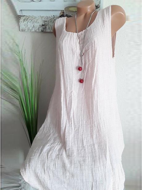 Crew Neck Casual Cotton-Blend Dresses