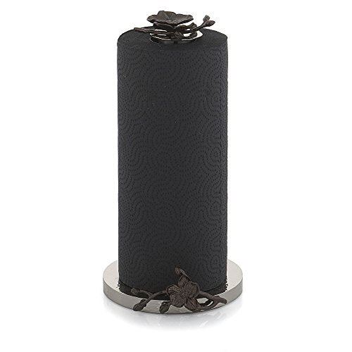 Black Orchid Paper Towel Holder