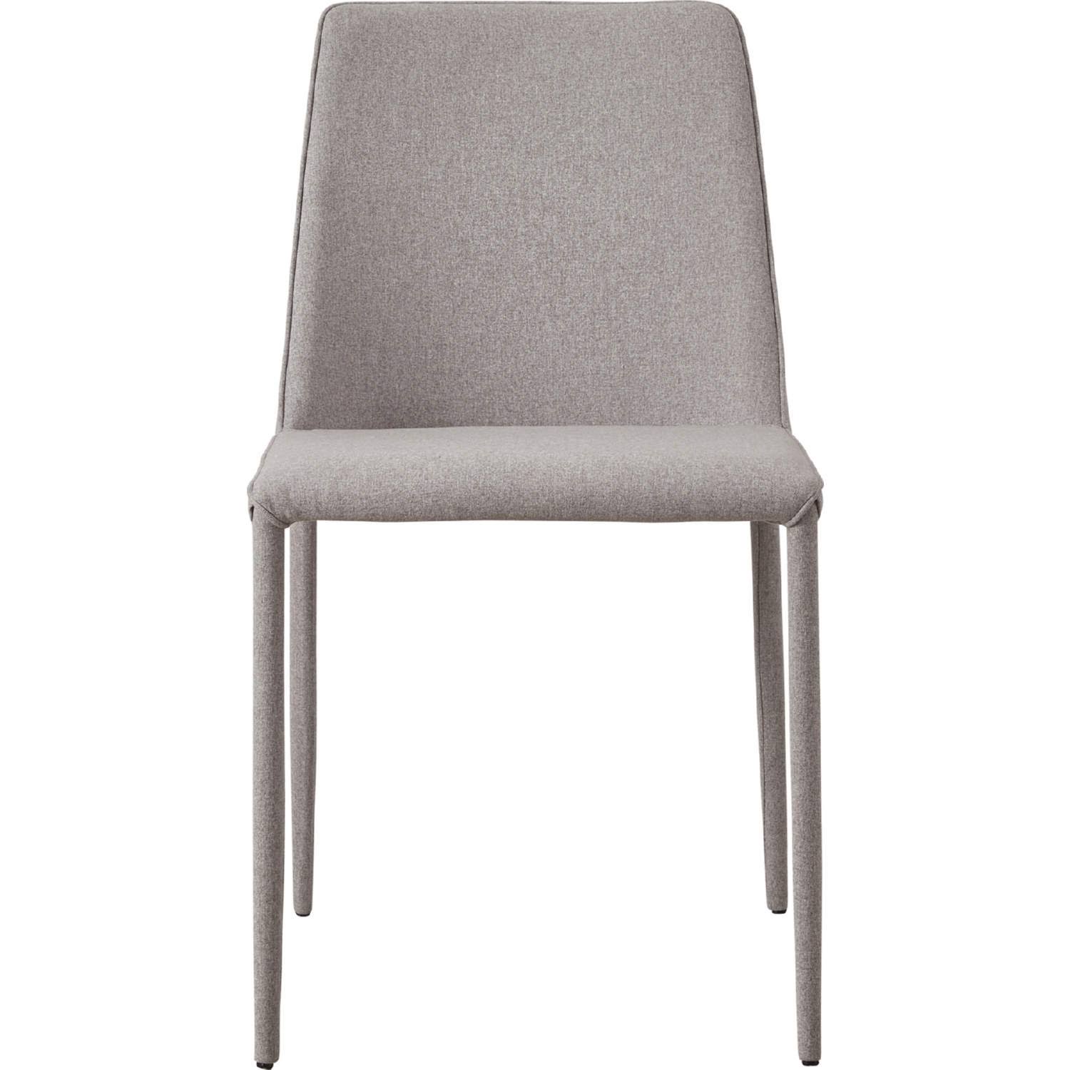 Moe's Home - Nora Fabric Dining Chair Light Grey-Set of Two - YM-1003-15