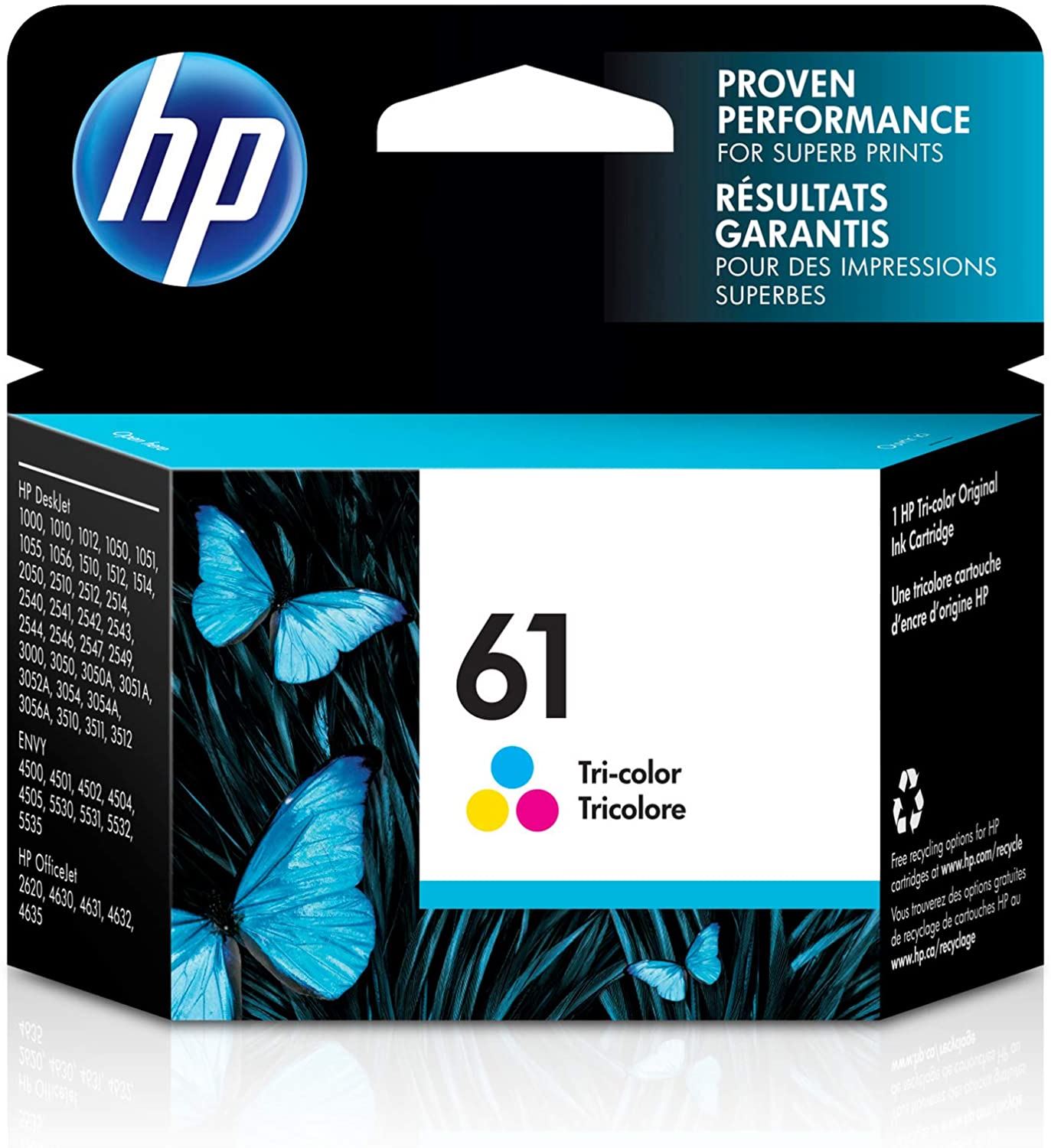 HP 61 | Ink Cartridge | Tri-color | CH562WN