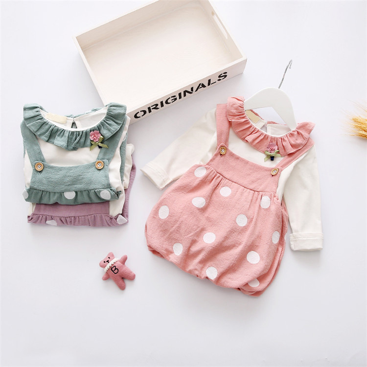 Spring 2017 New Girls Skirt Baby Sling Dress Spring Vest Skirt New Baby Girl Beautiful Girl Candy Princess Set Free Shipping