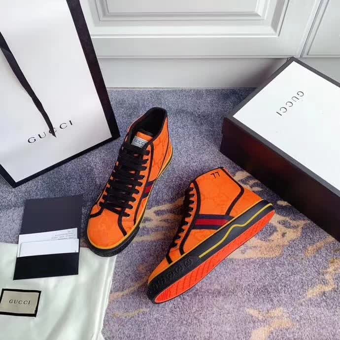 20秋季最新专柜款-古驰Gucci秋季新款1977系列高帮版！超经典好看 休闲运动百搭