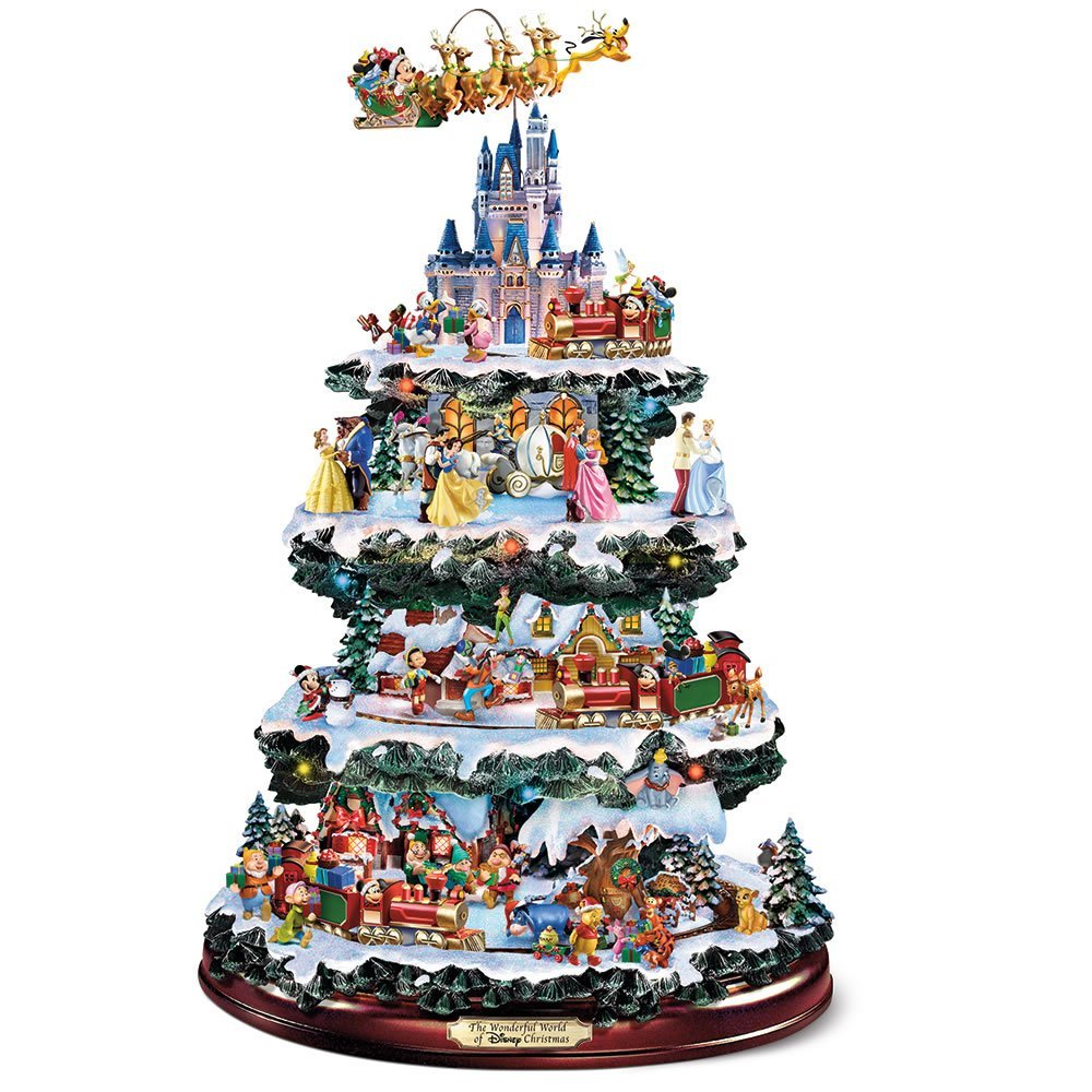 Ultimate Disney 75 Character Desktop Christmas Tree