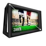 30 FT Inflatable Projector Movie Screen for Outdoor Parties with Storage Bag