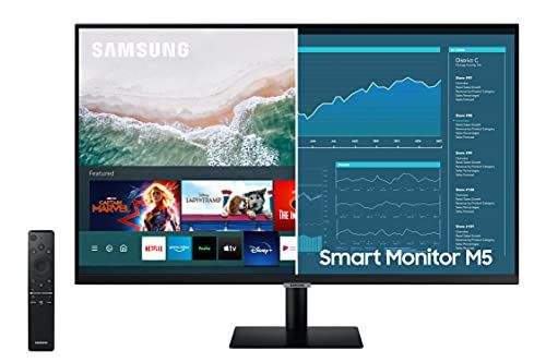 M5 Series 27-Inch FHD 1080p Smart Monitor & Streaming TV w/ Netflix & Bluetooth