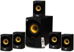 Acoustic Audio AA5170 Home Theater 5.1 Bluetooth Speaker System 700W, Gold