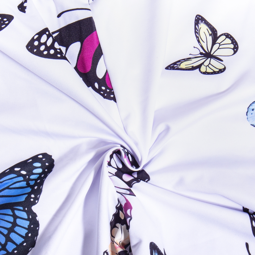 Sexy Butterfly Strap Crop Top and Legging Set