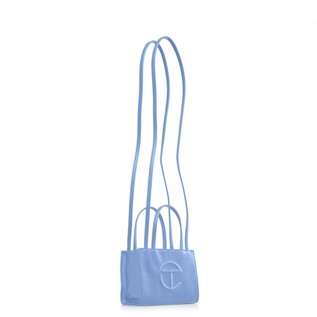 Small Cerulean Shopping Bag