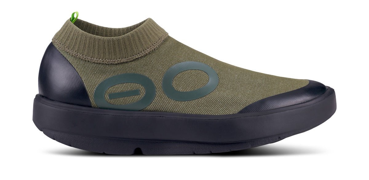 Men's OOmg eeZee Mid Shoe - Black & Green