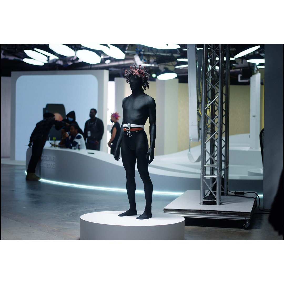 Logo Belt - Silver/Tan