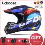 Protective Kid Motorcycle Off-Road Helmet Motocross Motobike Helmets | Full Face Dirt Bike
