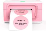 Pink Label Printer, MUNBYN USB Label Printer Maker for Shipping Packages