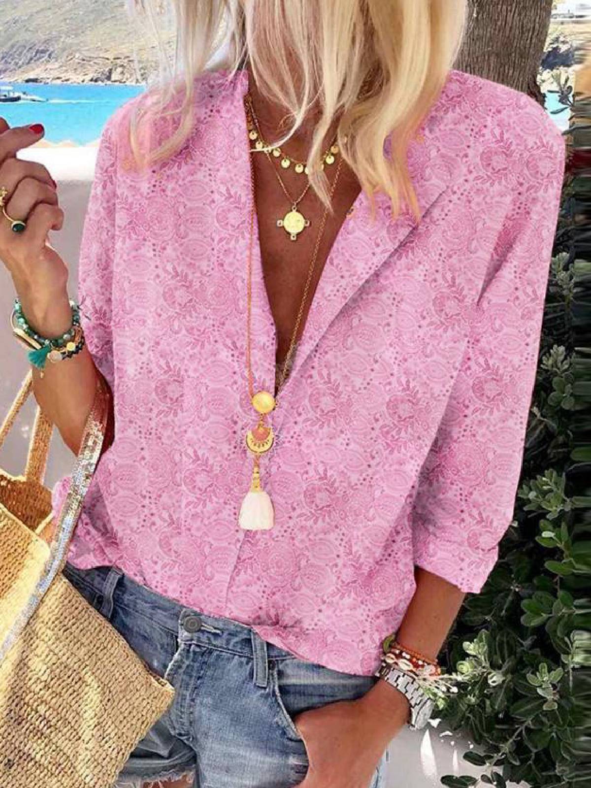 Casual Long Sleeve Shirts & Tops