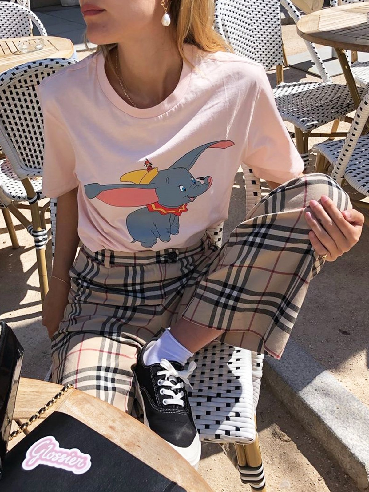 Plus size Casual short Sleeve  Cotton Shirts & Tops