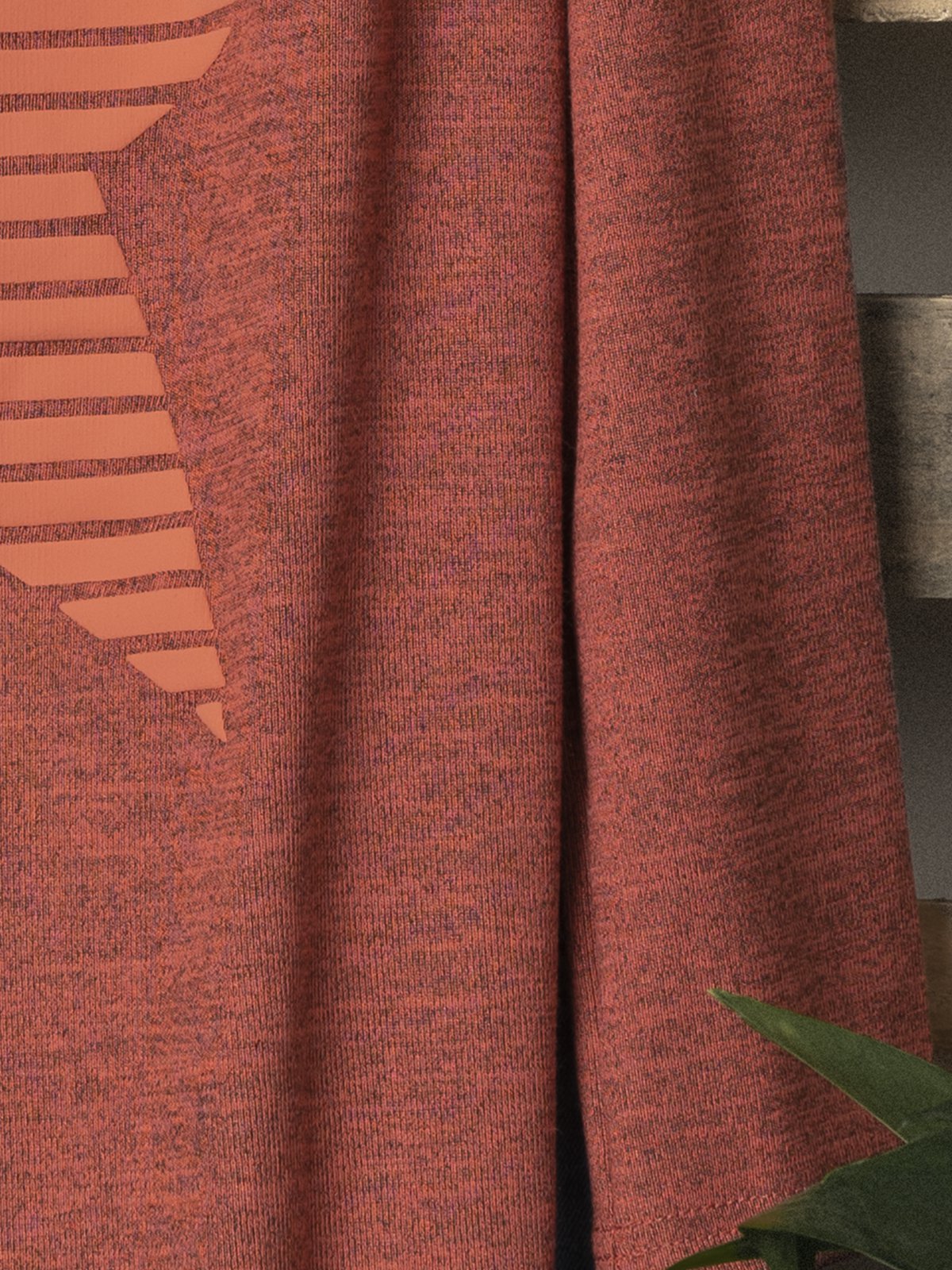 Long Sleeve Cotton Geometric Shirts & Tops