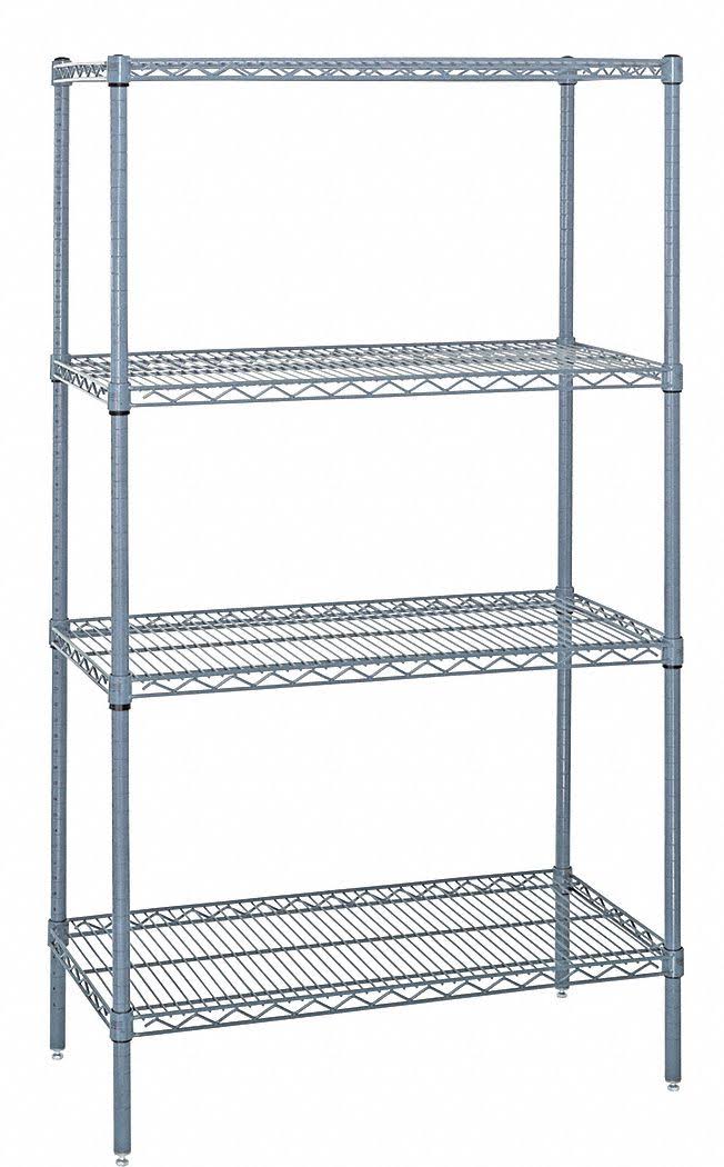 Quantum Storage Systems WR63-3648GY Wire Shelving
