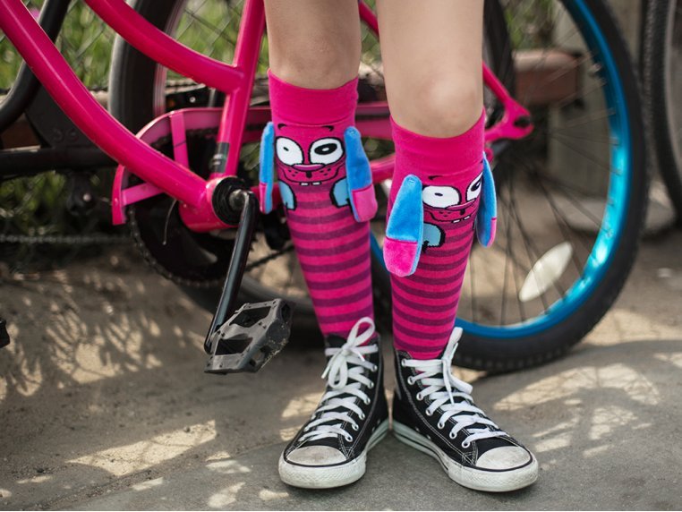 Knee High Character Socks