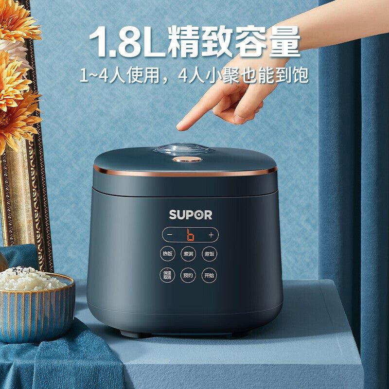 Multicooker SUPOR Small Electric Rice Cooker 1.8l1-2-person Dormitory Intelligent Reservation