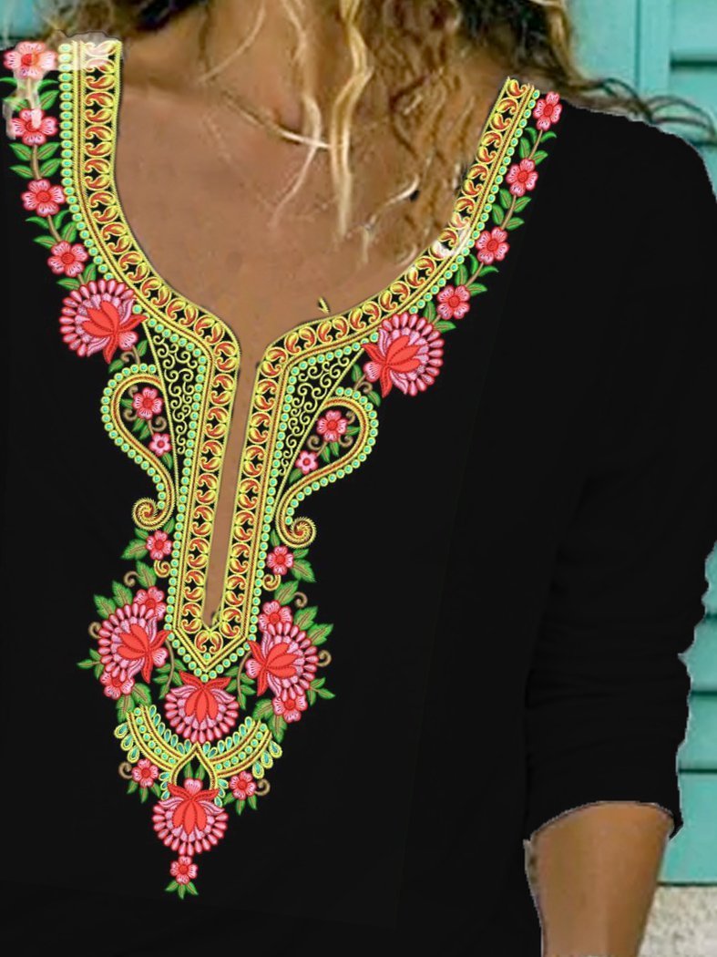 Long Sleeve Jersey Shirts & Tops