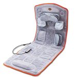 Household Body Heated Massage Mattress Mat w/ Deep Tissue Kneading & Vibration