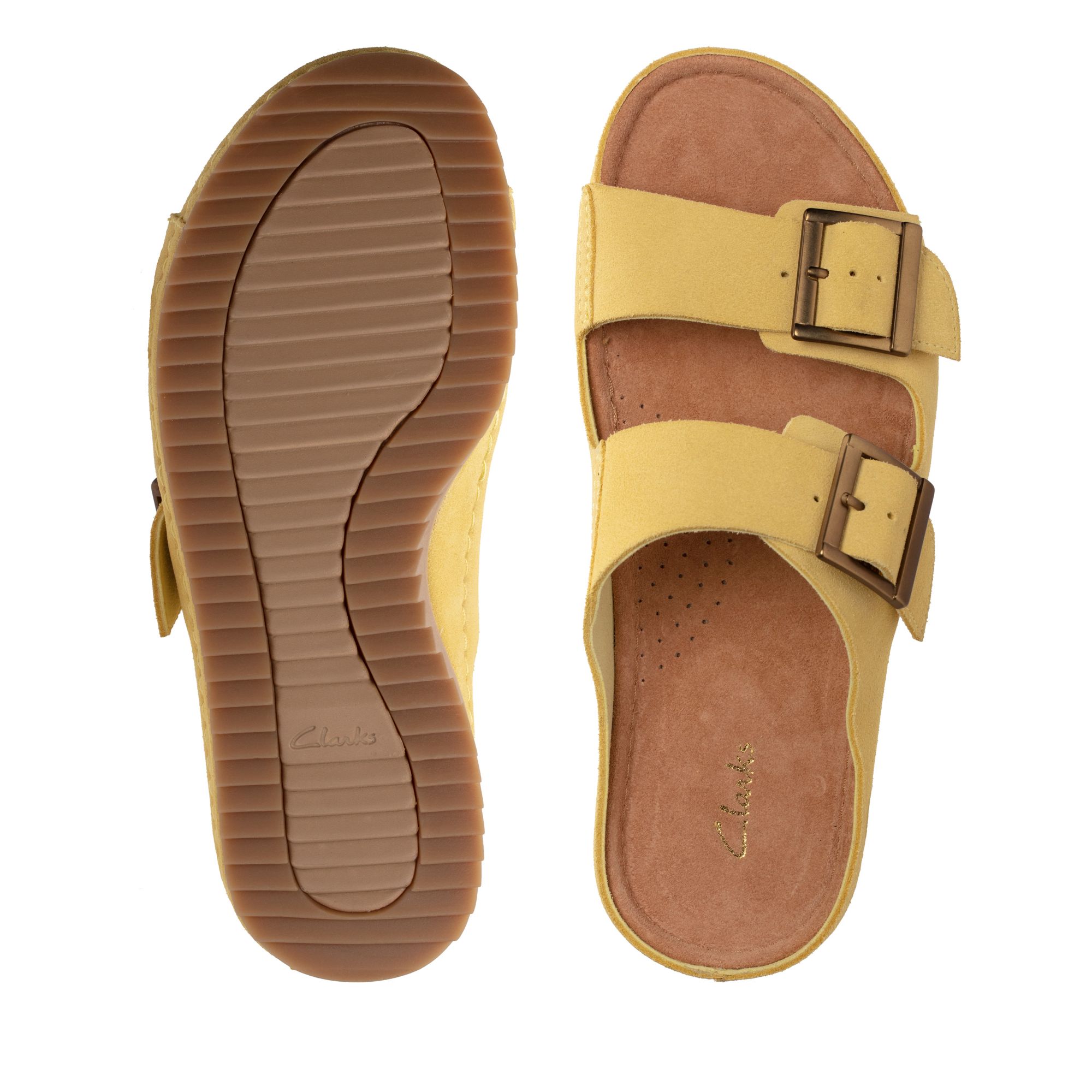Women Sandals Brookleigh Sun Yellow Suede