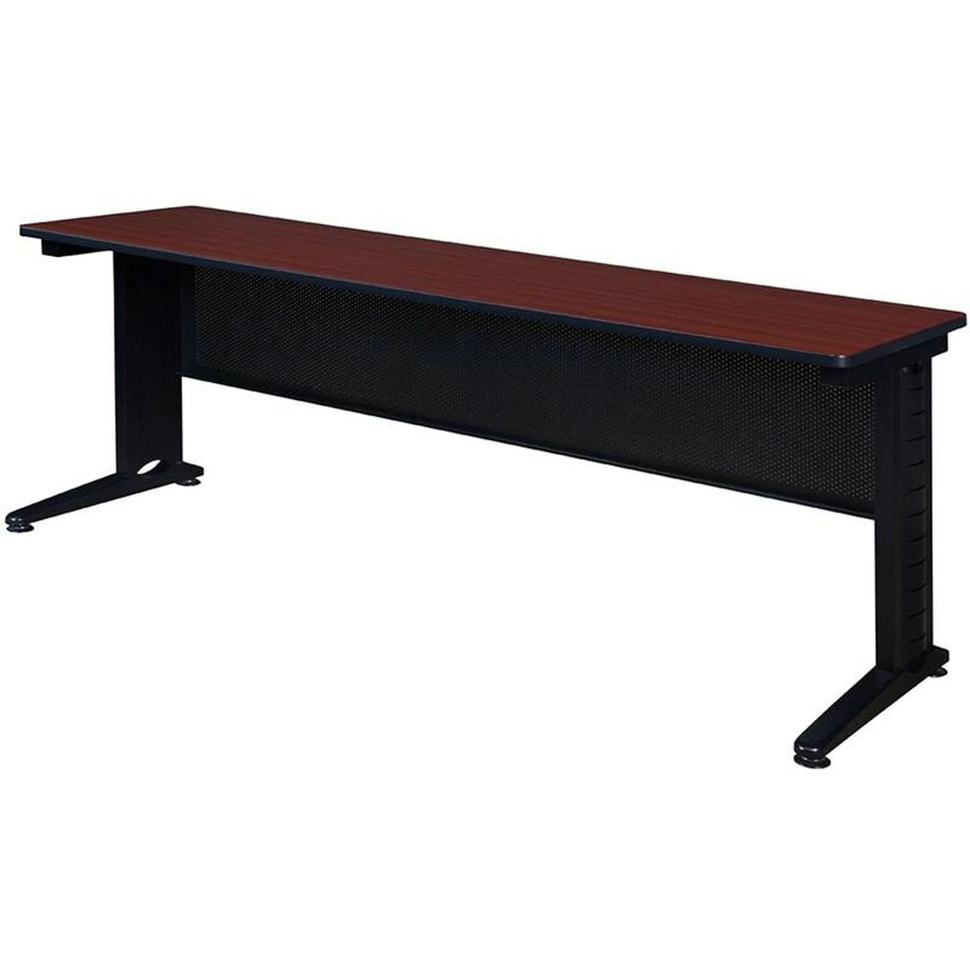 Regency MFTT8424MH 84 x 24 in. Fusion Training Table Mahogany