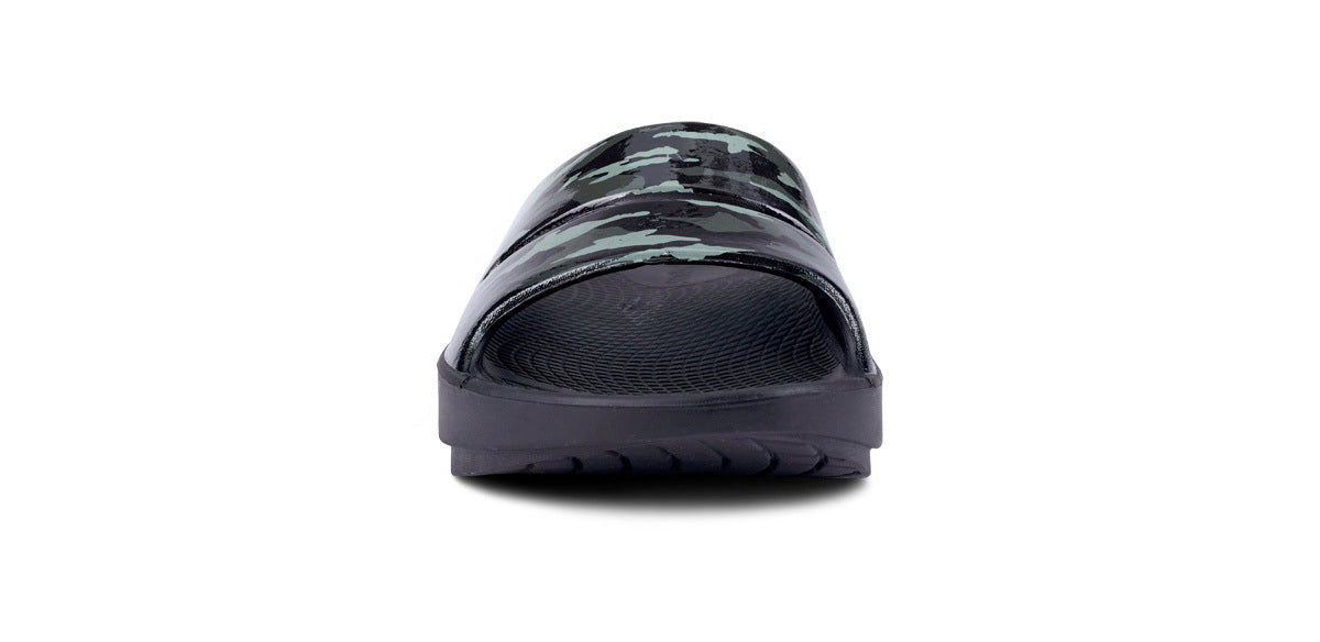 Women's OOahh Luxe Slide Sandal - Green Camo (SALE)