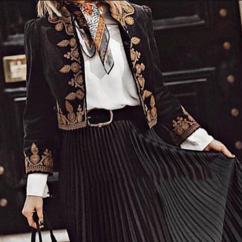 Modern Pure Colour Inwrought Blazer