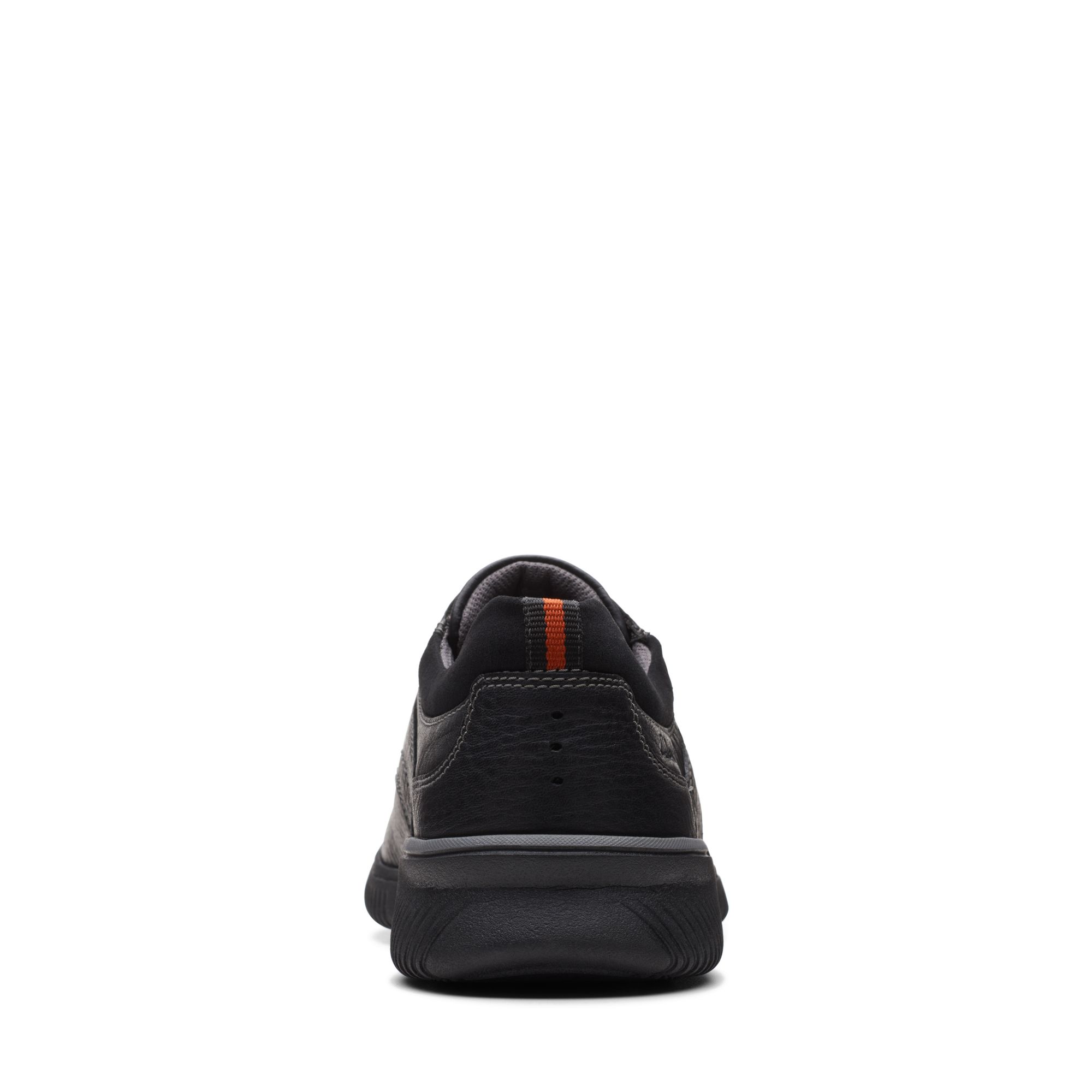 Men Howard Cap Black Leather