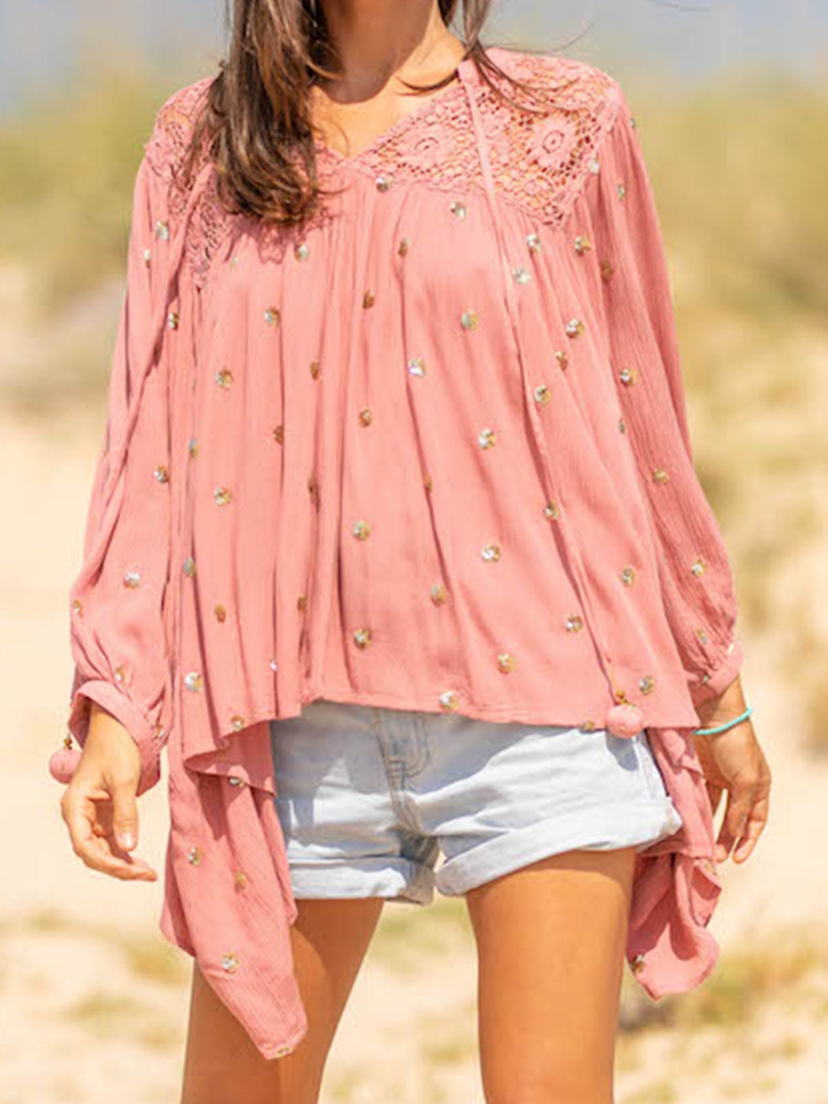 Long Sleeve Casual Shirts & Tops