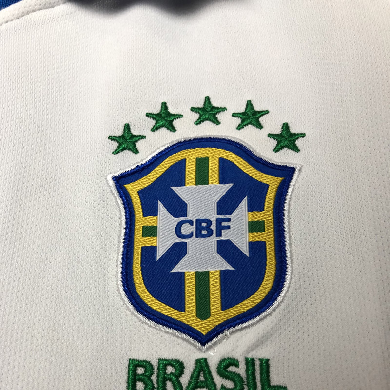 2019 Brazil Away White Women Soccer Jersey
