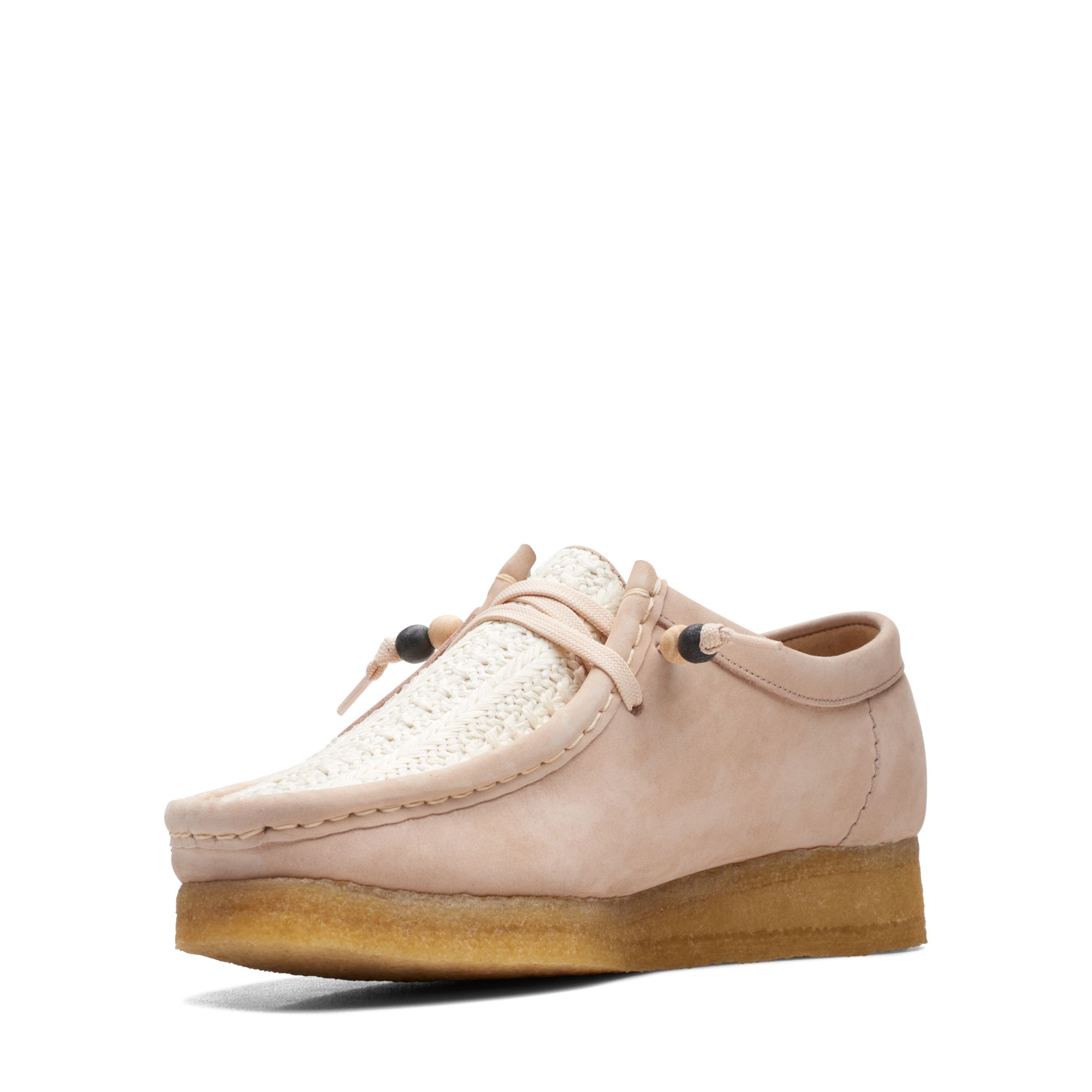 Women Wallabee Natural Raffia