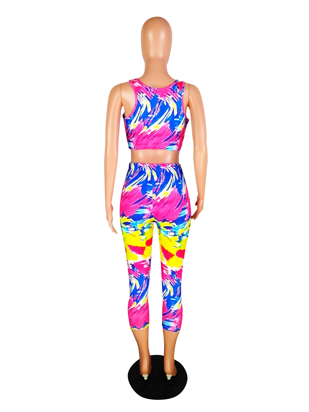 Sexy Colorful Bra and Pants Set