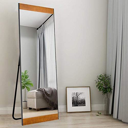 Full Length Floor Mirror or Standing Mirror with Standing Holder Bedroom
