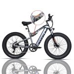Electric Mountain Bike, 4.0 Fat Tire E-Bike with 48V 14.5ah Lithium Battery