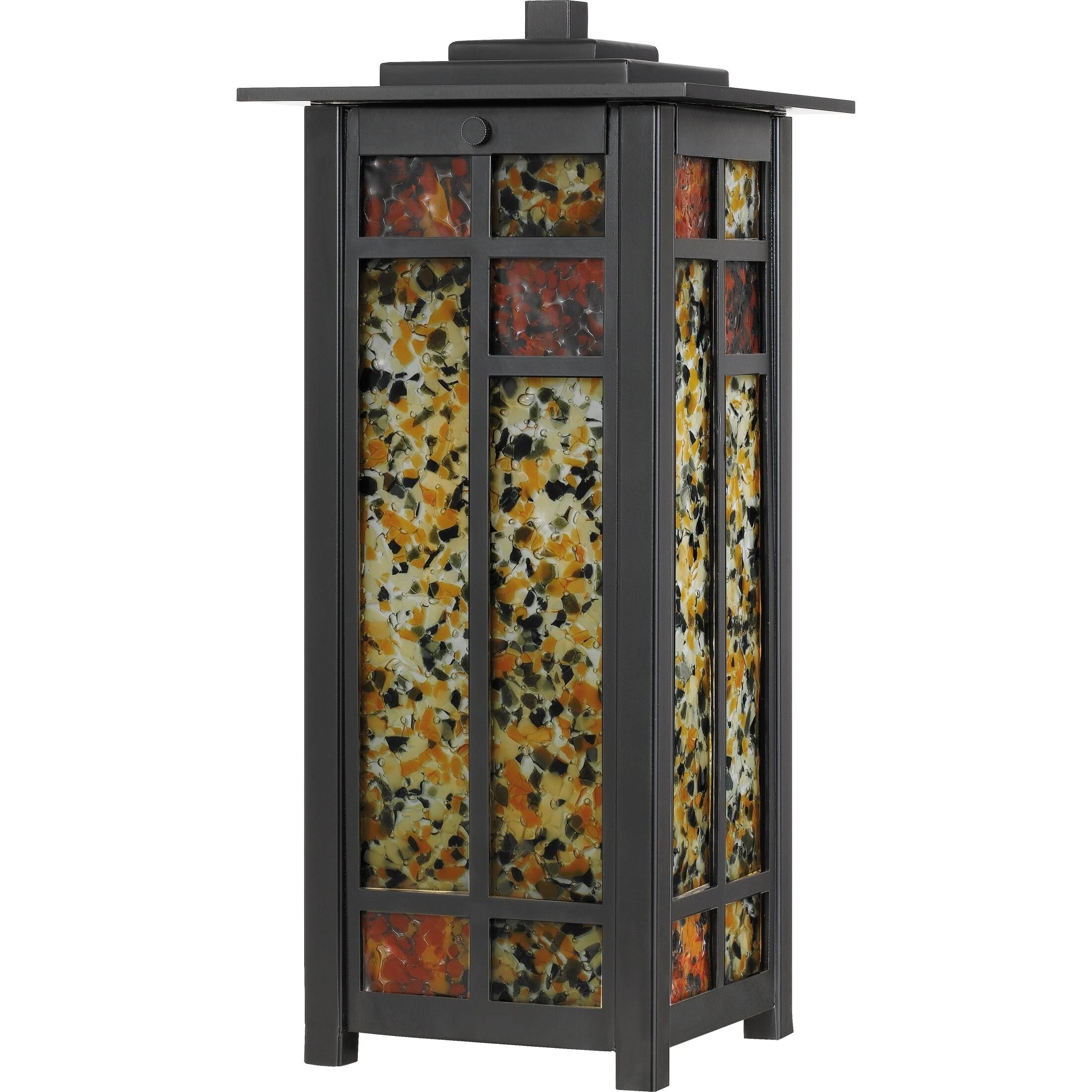 Quoizel Levan Table Lamp Earth Black 1 Light